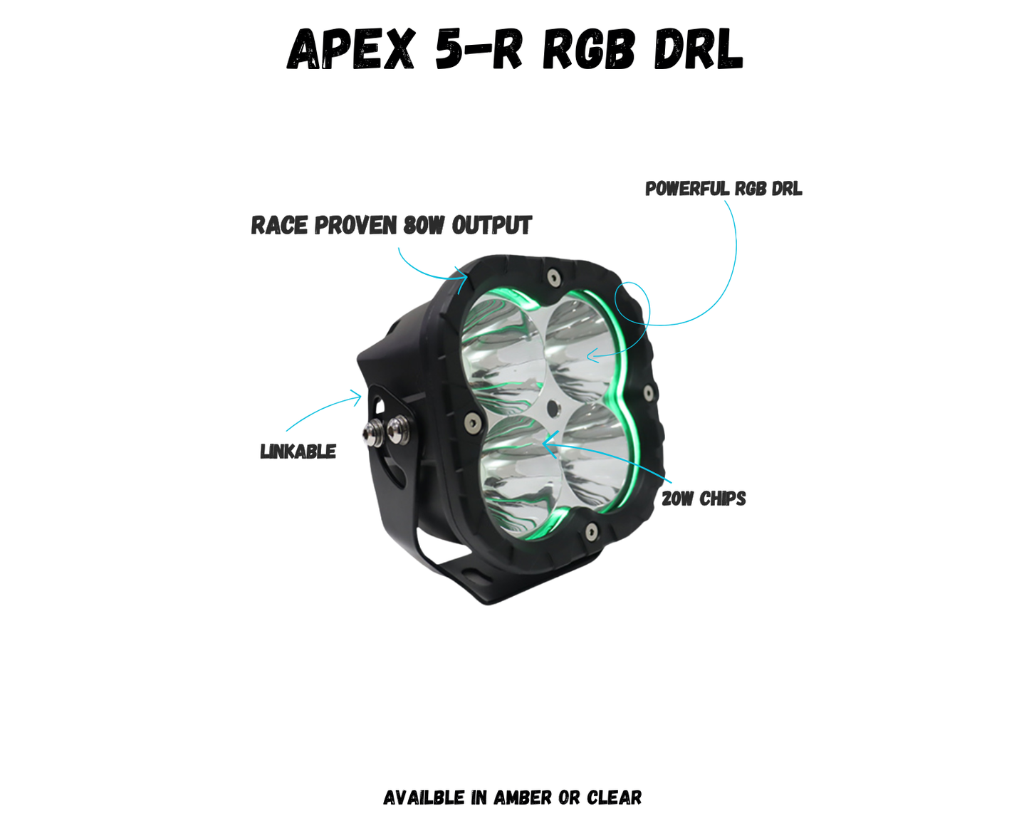 Apex 5-R RGB DRL