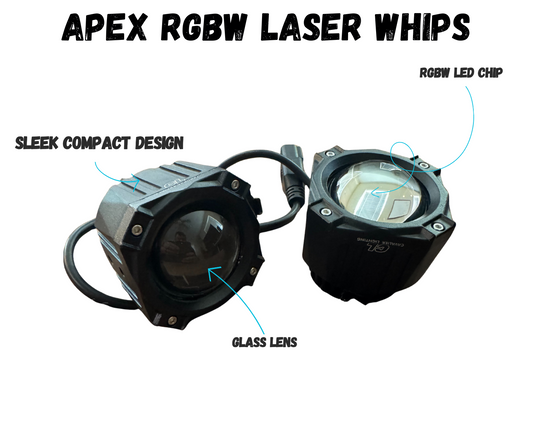 Apex RGBW Laser Whips V2