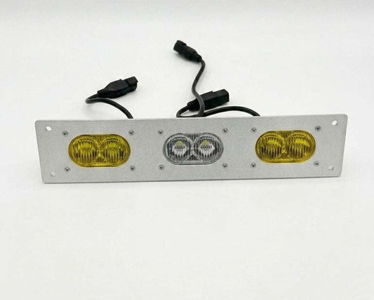 Polaris Pro RXPS chase kit with flush mount LED pods and stainless steel hardware for off-road visibility