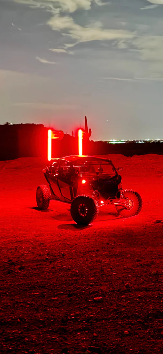 Blue Line Whips 4FT Ultra Bright LED Whip