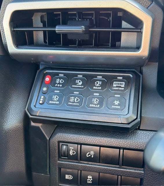 Cavalier Lighting  24+ Tacoma Dash Switch Panel Mount