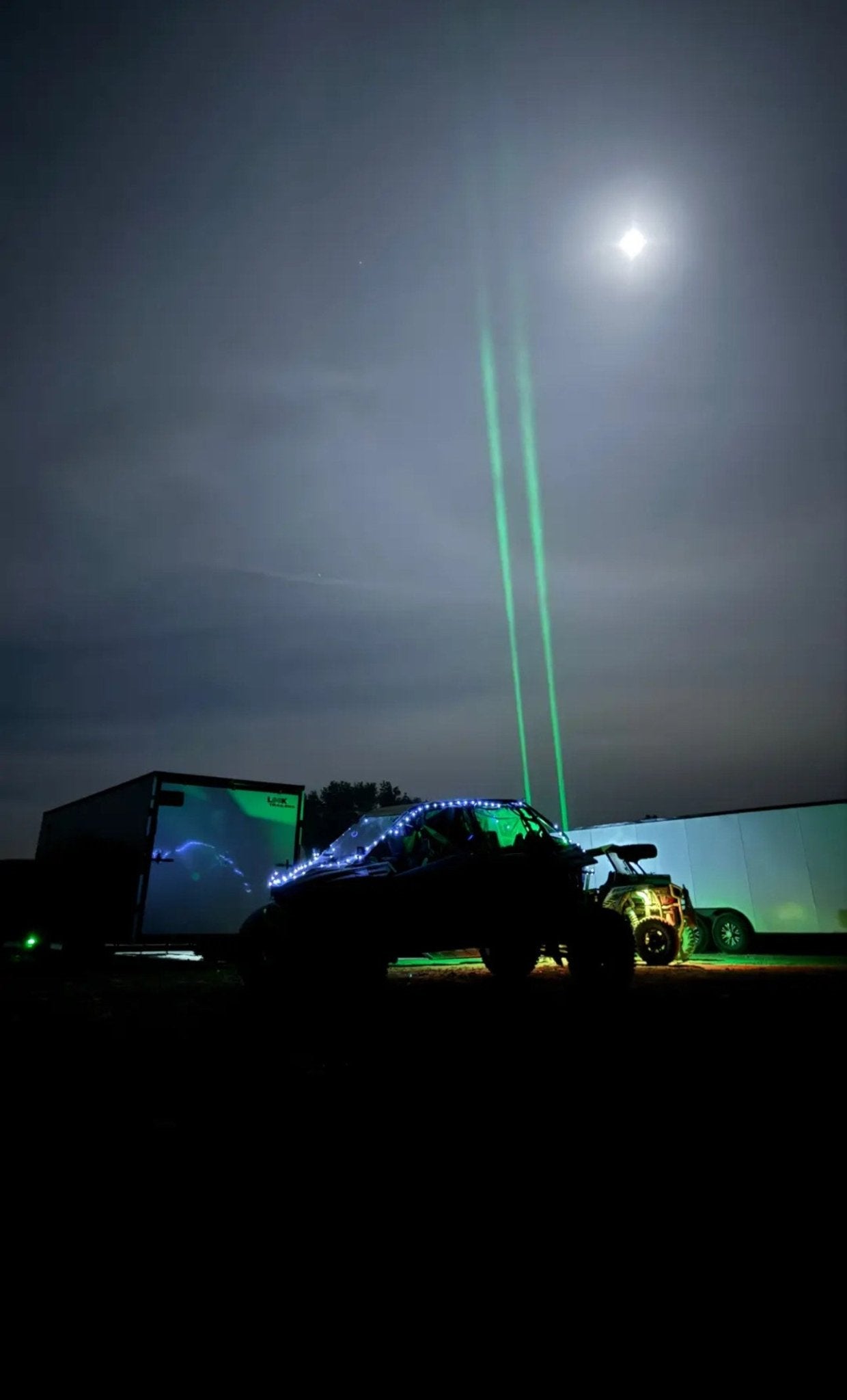 Apex RGBW Laser Whips V2 - Cavalier Lighting - Cavalier Lighting