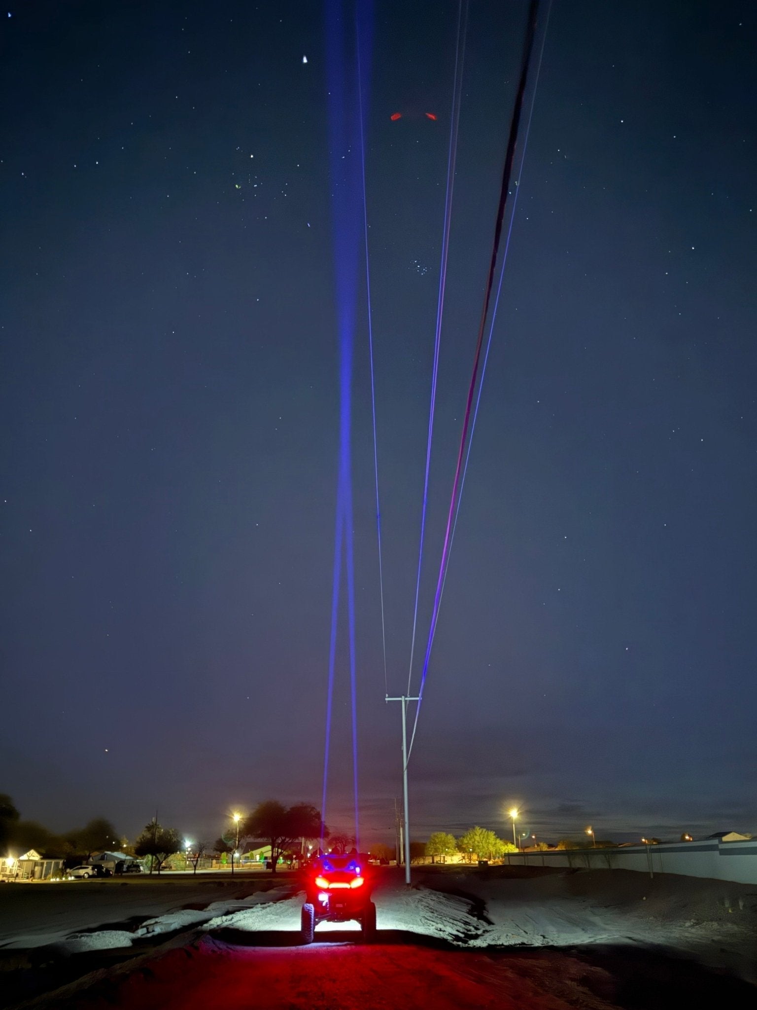 Laser Whips V2 | Bright Off-Road Lighting with 80W Focused Beam