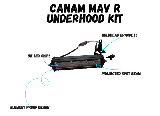 CanAm Maverick R Underhood Kit - Cavalier Lighting - Cavalier LIghting