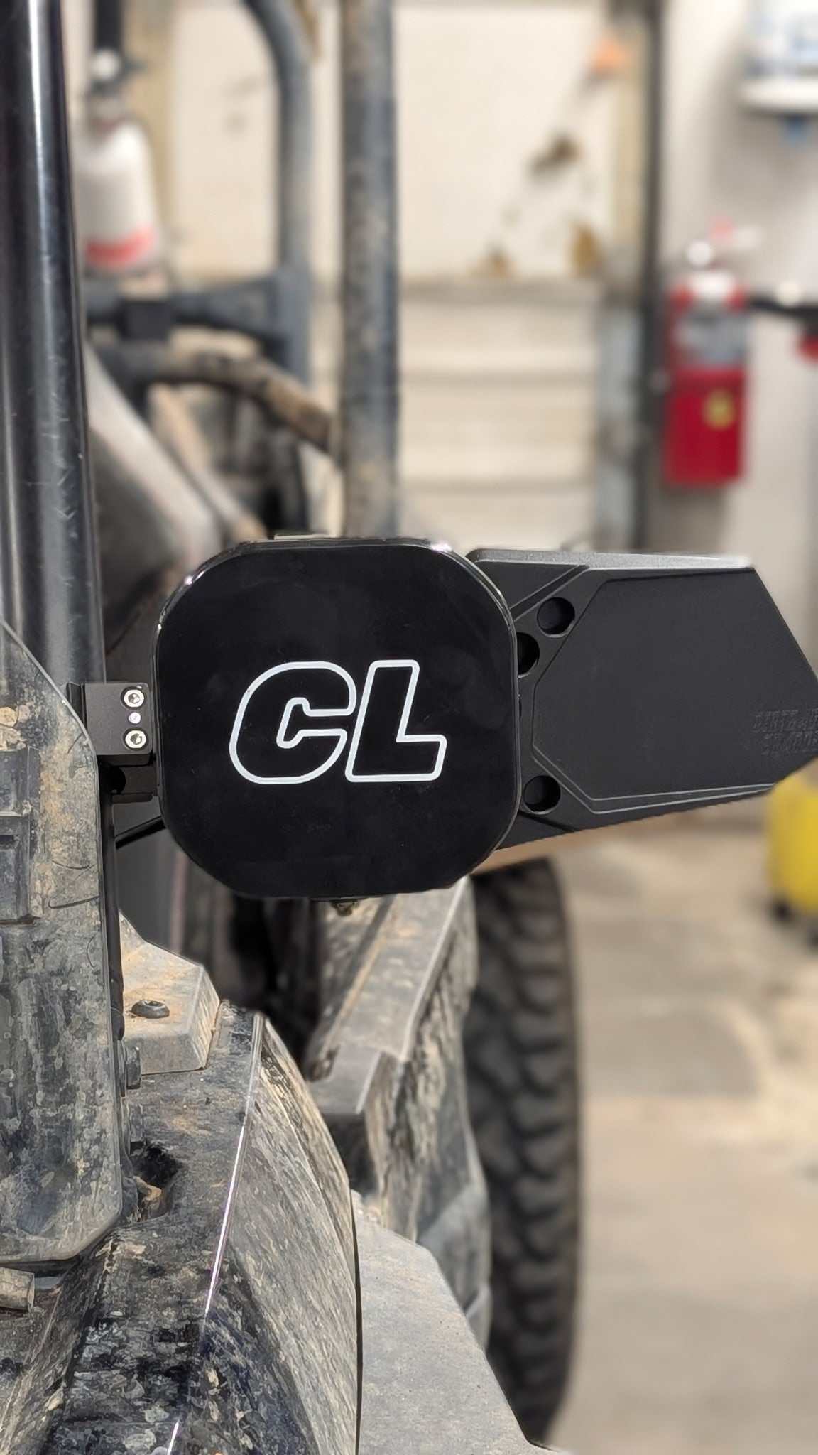 DirtBag Brands IronSight - 01 - Cavalier Lighting - DirtBag Brands - billet mirrors