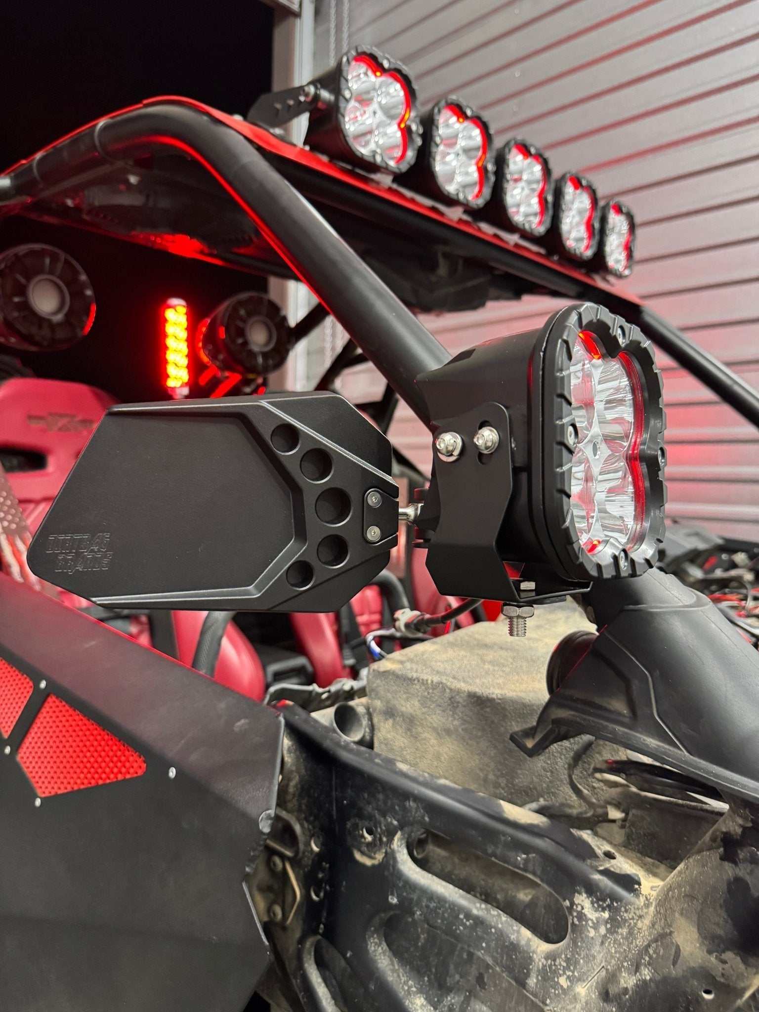 DirtBag Brands IronSight - 01 - Cavalier Lighting - DirtBag Brands - billet mirrors