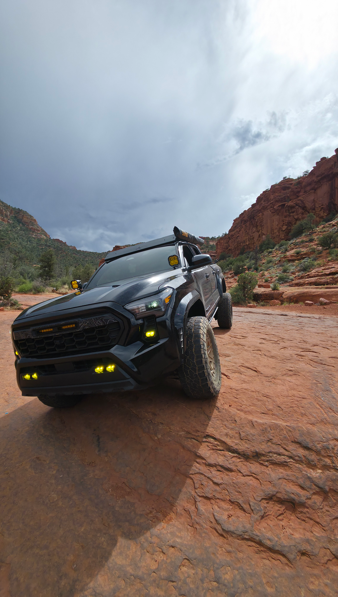 Toyota Fog Light Kit with LED pods and stainless steel brackets for 22+ Tundra, 23+ Sequoia, 25+ 4Runner, and 24+ Tacoma