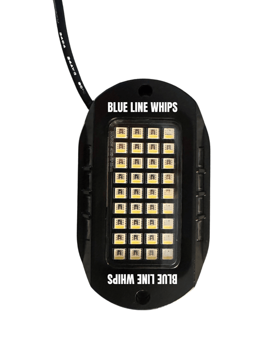 Sergeant Series Rock Lights - Cavalier Lighting - Blue Line Whips